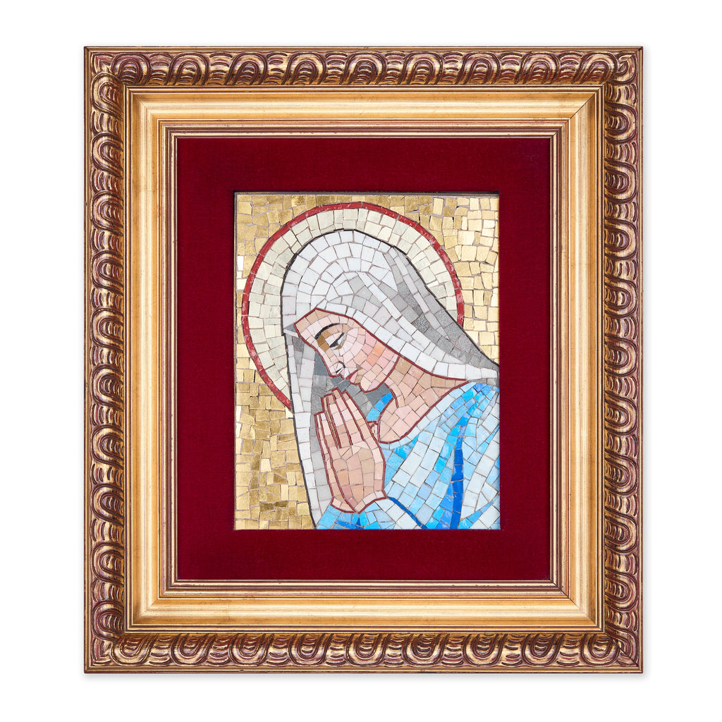 Mosaic of the Madonna in Prayer