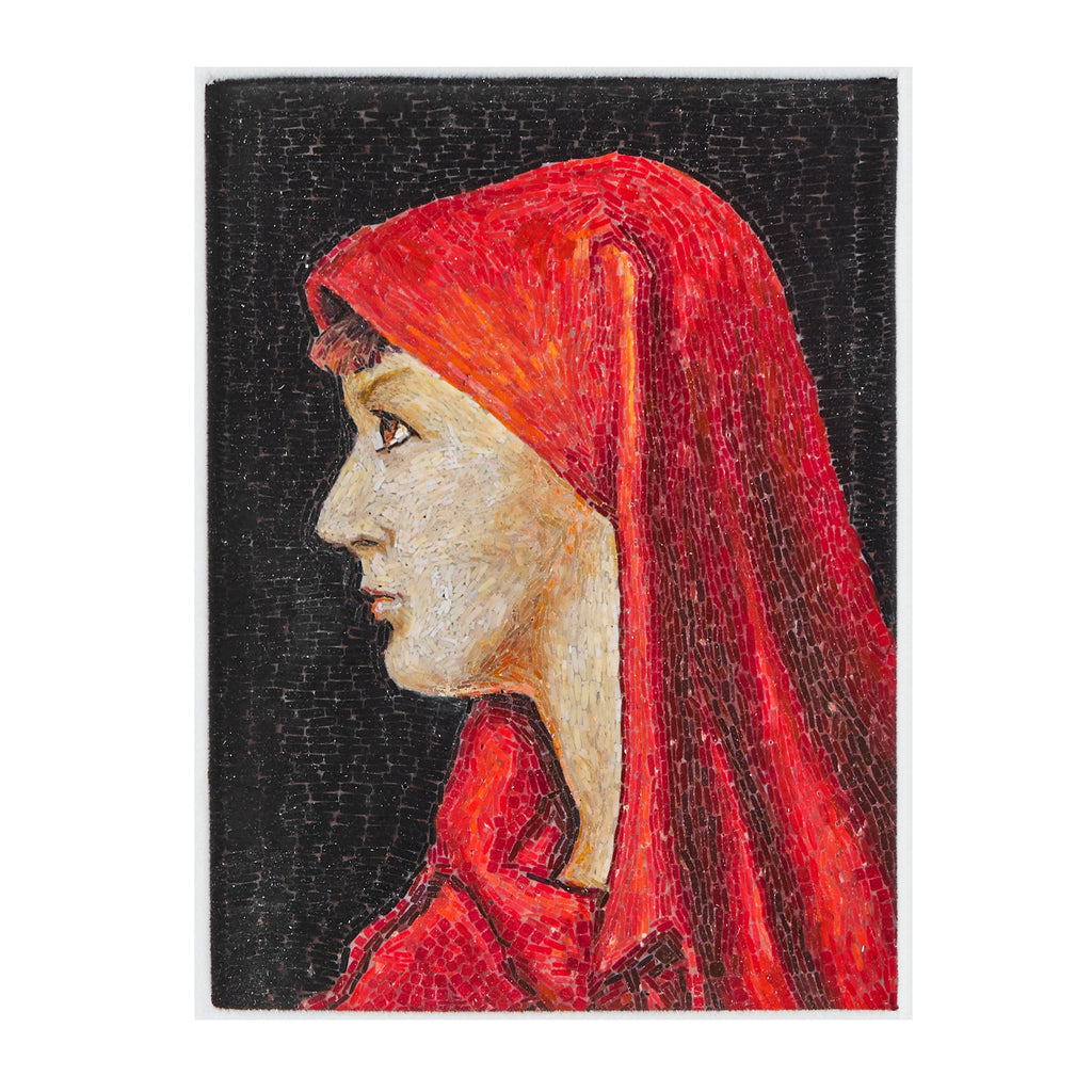 Mosaico inspirado en Santa Fabiola de Roma de Jean-Jacques Henner
