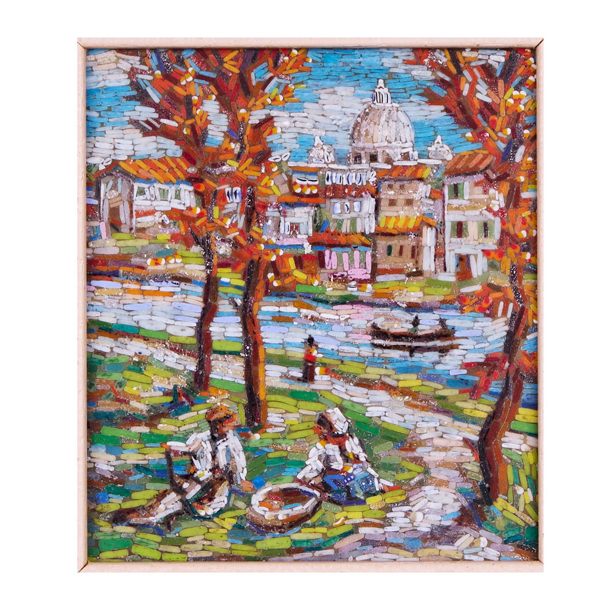 Mosaico de la Basílica de San Pedro en Otoño