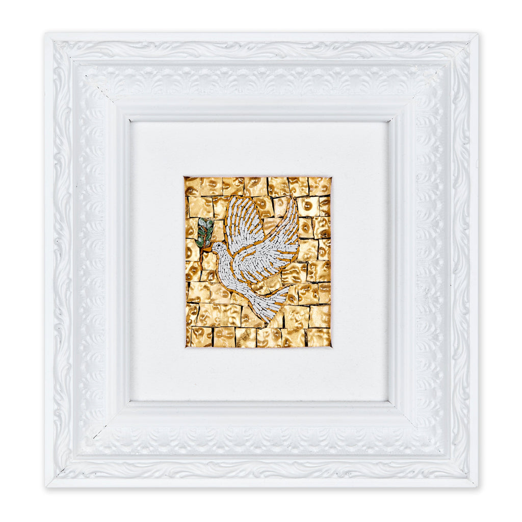 Mosaic of the Dove of Peace