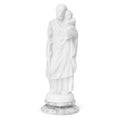 Sculpture in Alabaster and Marble of Saint Joseph
