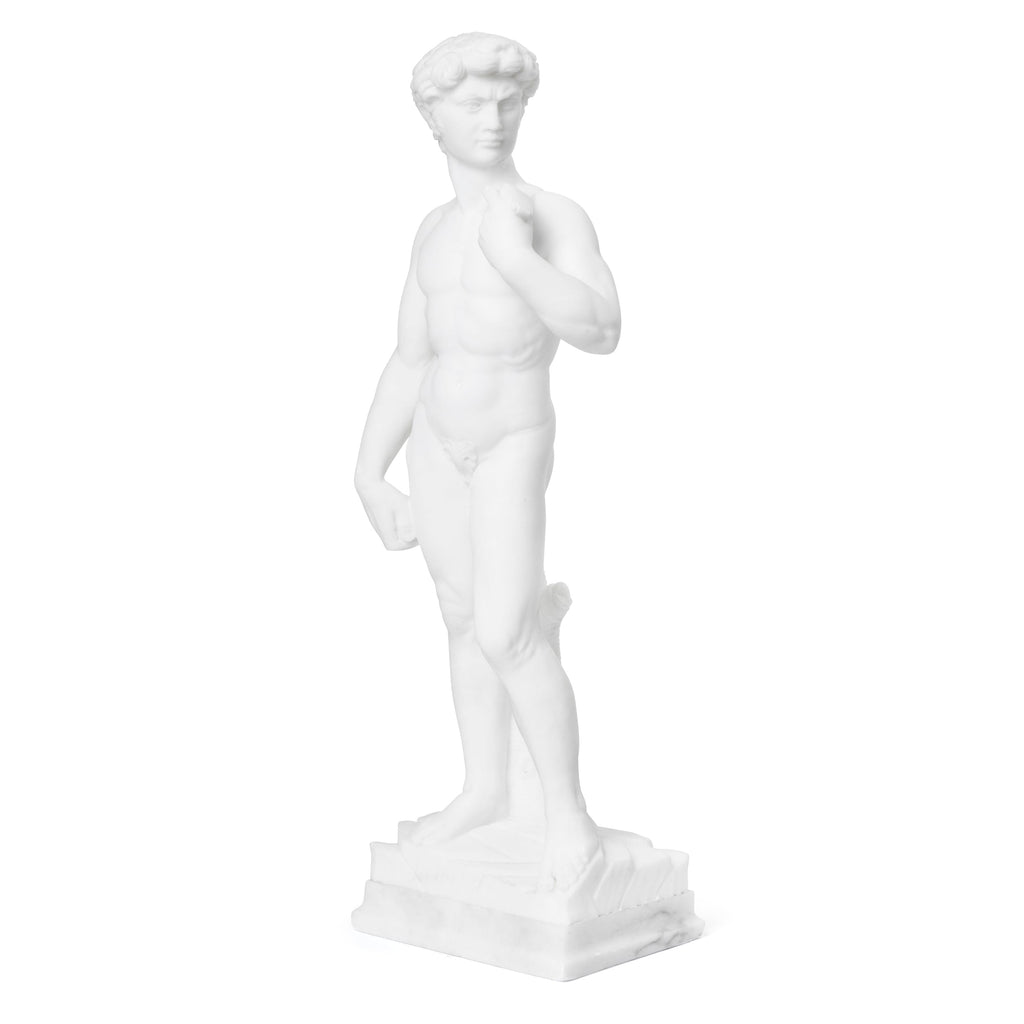 Sculpture in Alabaster inspired by Michelangelo's David