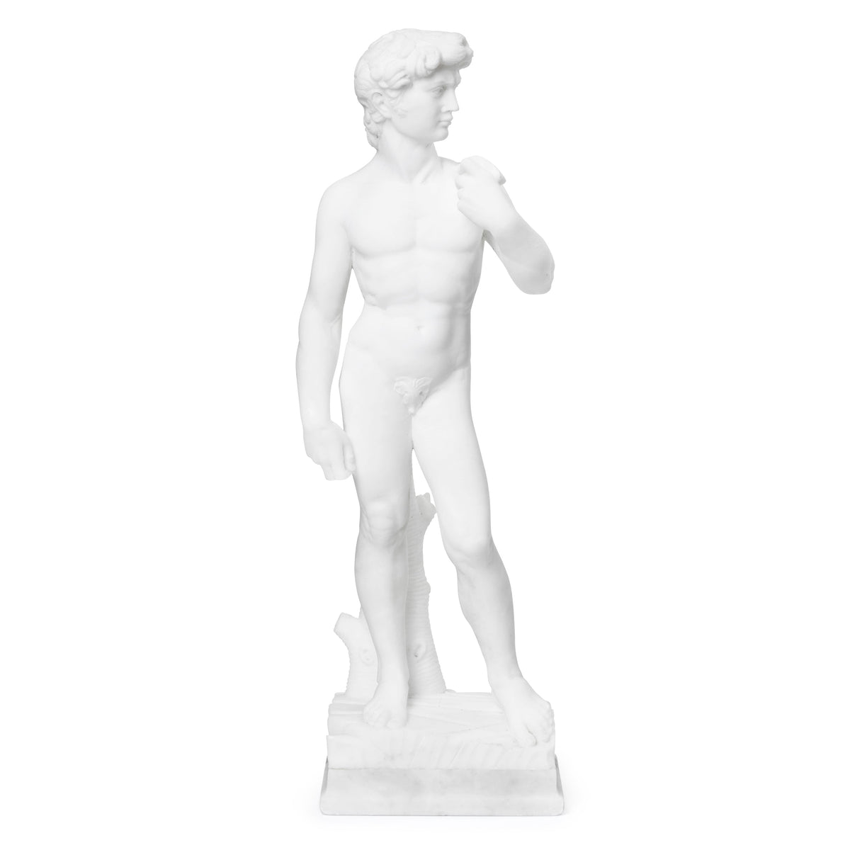 Sculpture in Alabaster inspired by Michelangelo's David